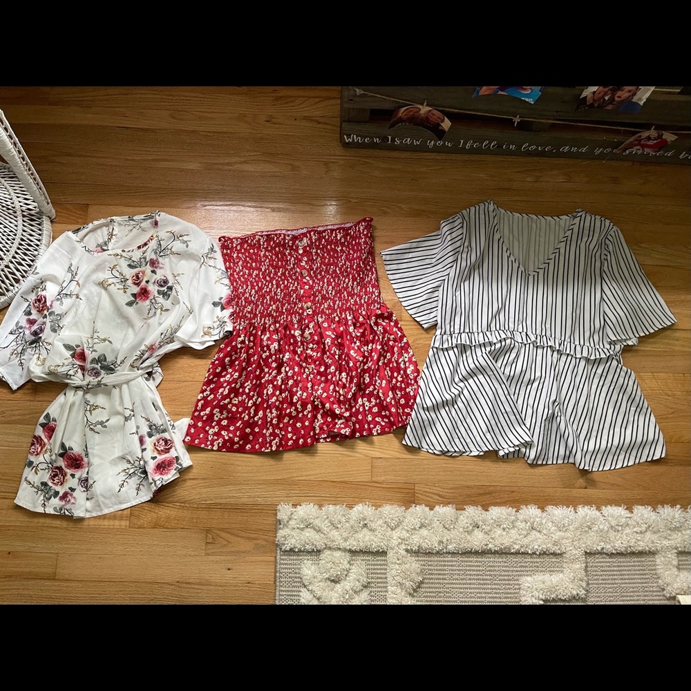Shein Short Sleeve Shirt Bundle